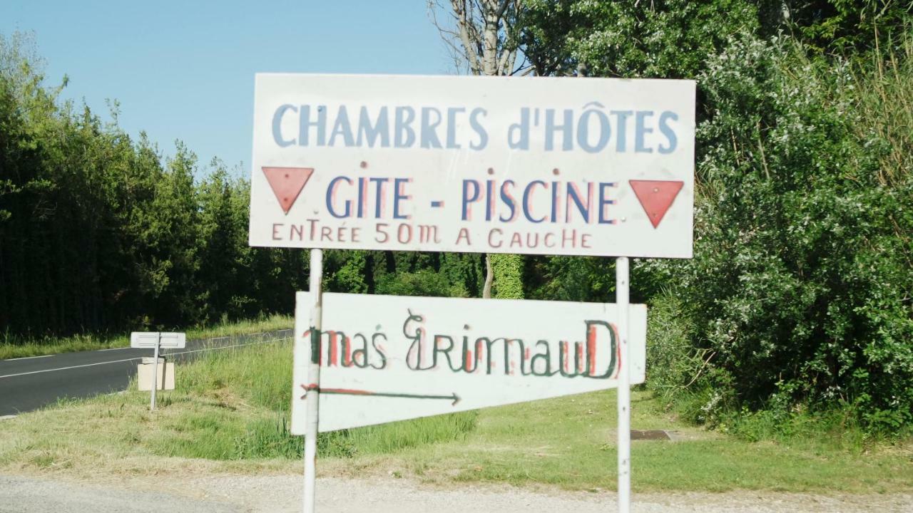 Mas Grimaud - Gite- Studio Et Chambres D'Hotes Familiales エガリエール エクステリア 写真